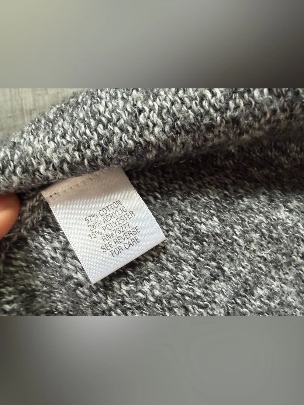 Apt 9 long sweater cardigan vest